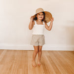 JORDAN SHORTS  |  ALMOND MILK