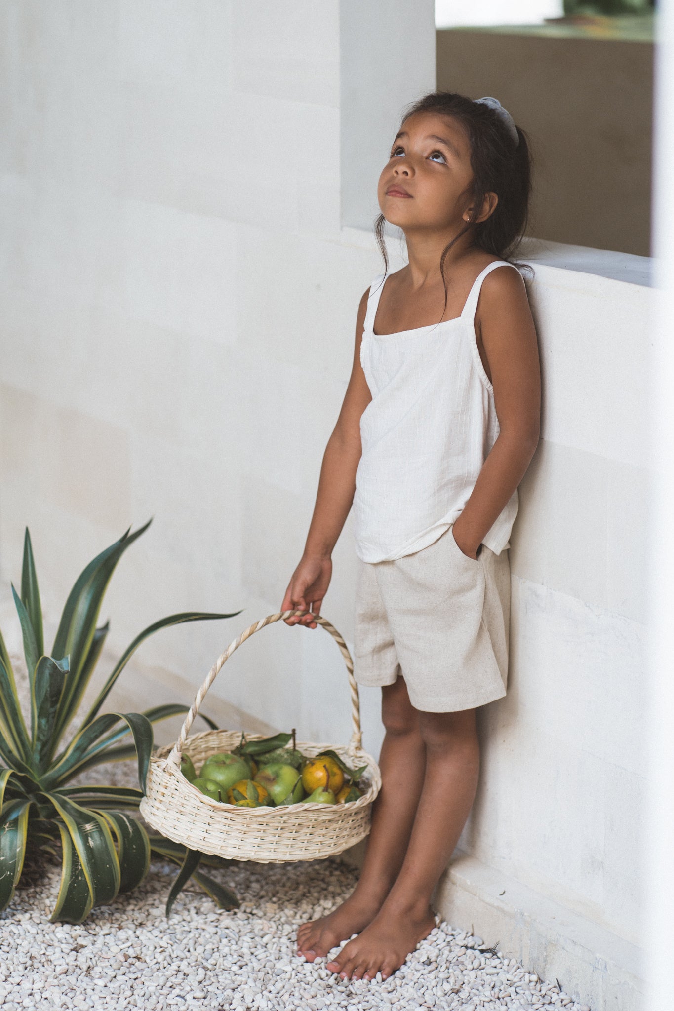 SAMARA TOP  |  NATURAL STRIPE