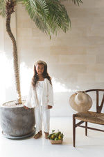 SASKIA JUMPSUIT | CHALK