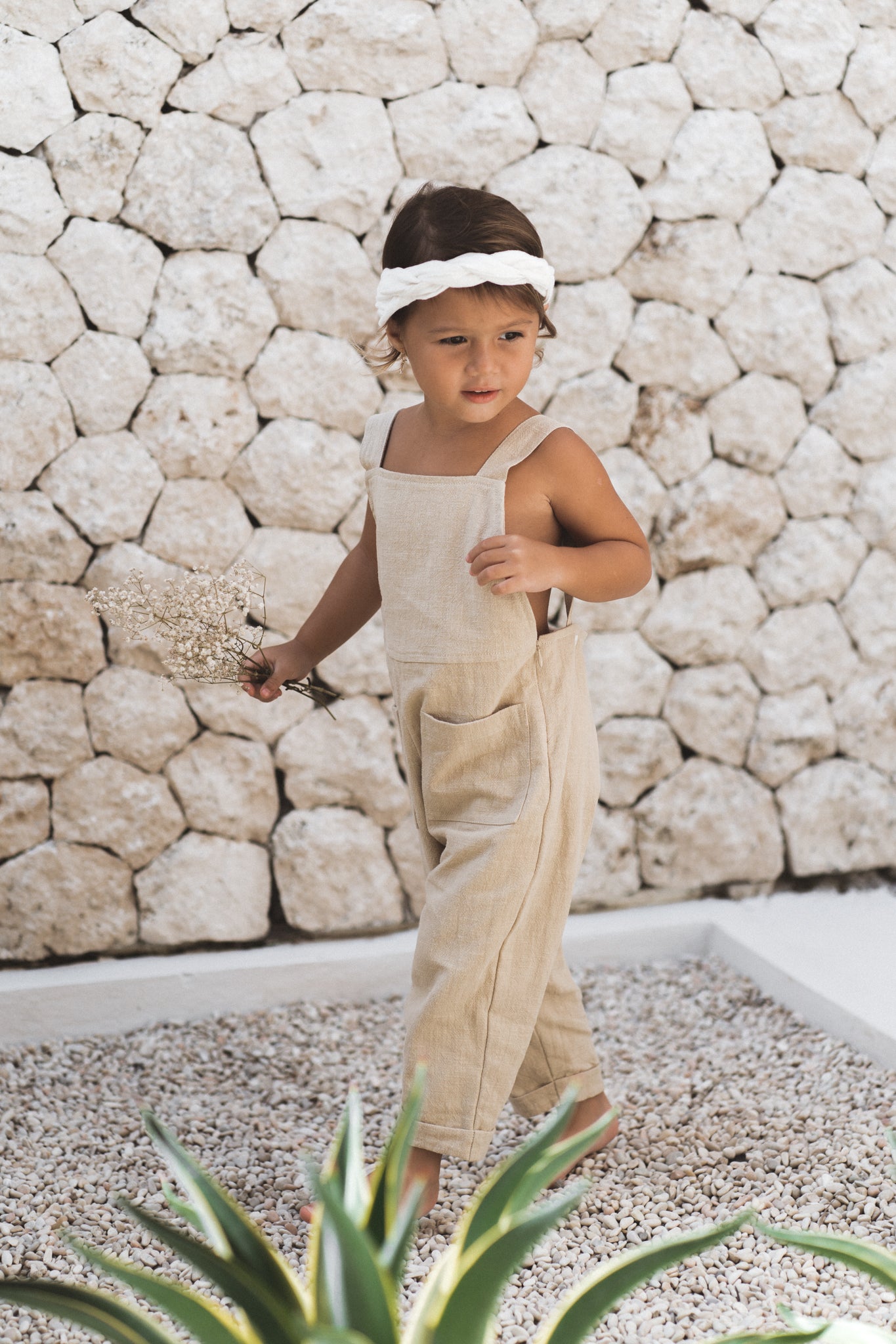 SASKIA JUMPSUIT  | SAND