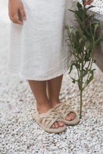 ANYA SHOES  |  NATURAL