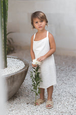 MILAN DRESS  |  NATURAL STRIPE